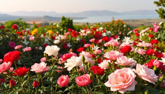 أسماء الورود والزهور بالعربية