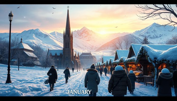 أول شهر ميلادي