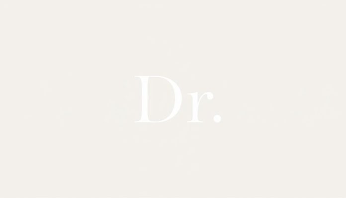 اختصار دكتور بالانجليزي