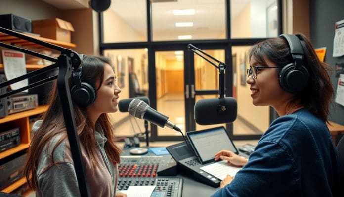 اذاعة مدرسية