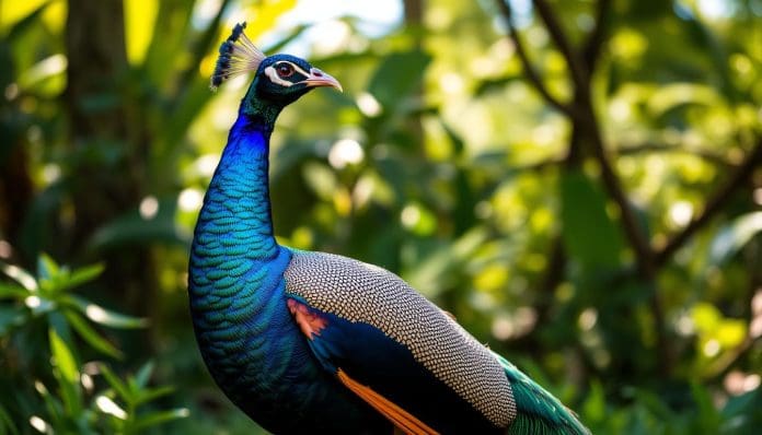 اسم أنثى الطاووس