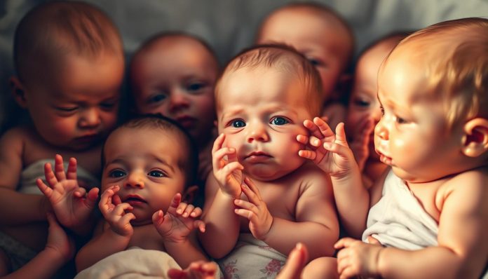 اطفال رضع