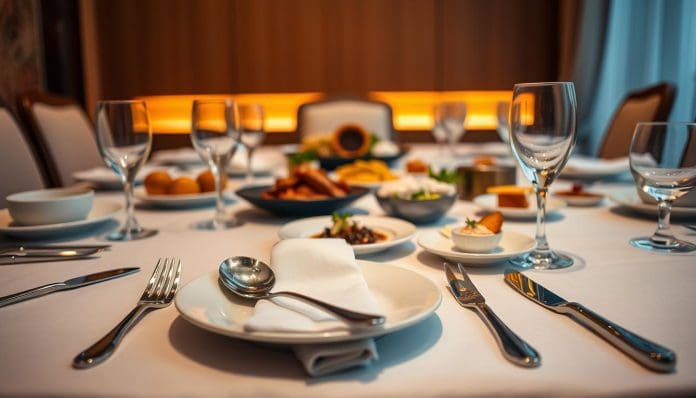 الإتيكيت على مائدة الطعام