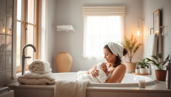 الإمساك بعد الولادة