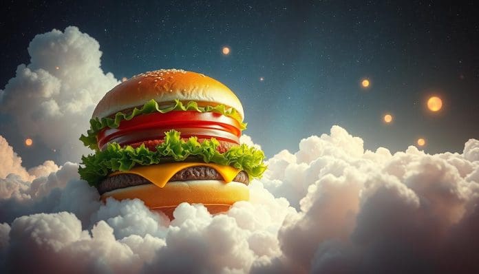 البرجر في المنام