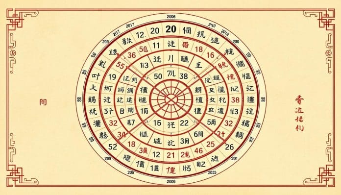 الجدول الصيني