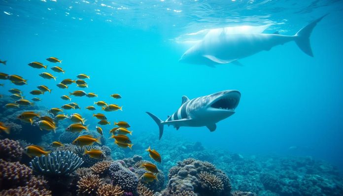 السلسلة الغذائية في المحيطات