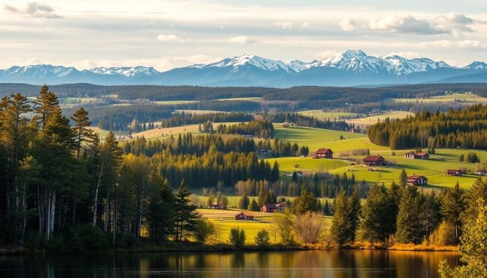 الطبيعة في السويد