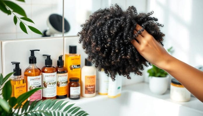 العناية بالشعر المجعد