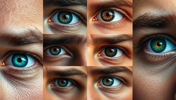 العين البشرية وسمات الشخصية