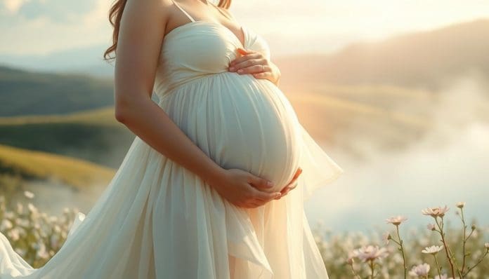 الفستان الأبيض للحامل في المنام