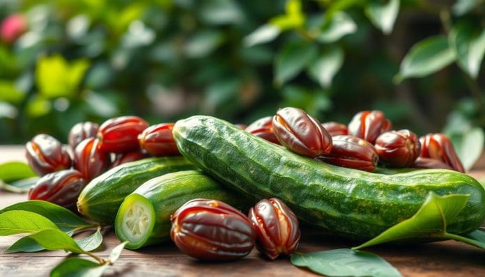 القثاء والتمر والصحة