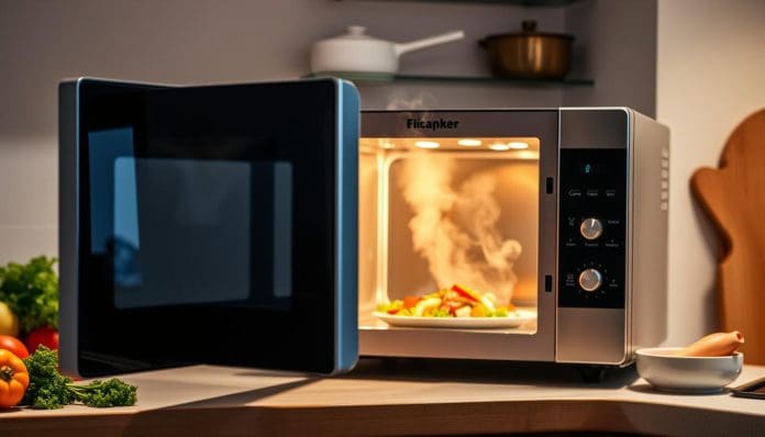 المايكرويف وتسخين الطعام