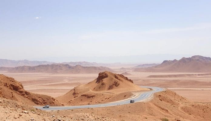 المسافة بين الأردن وتبوك