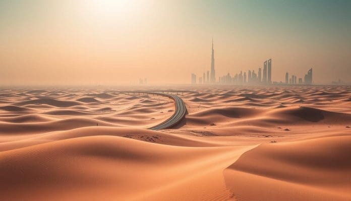 المسافة بين الشارقة ودبي