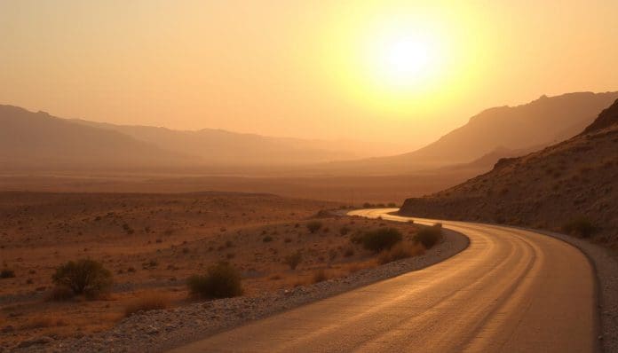 المسافة بين القريات والاردن