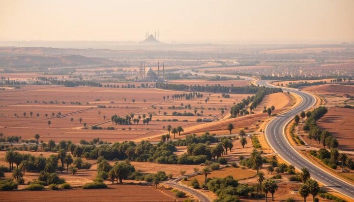 المسافة بين المنصورة والقاهرة