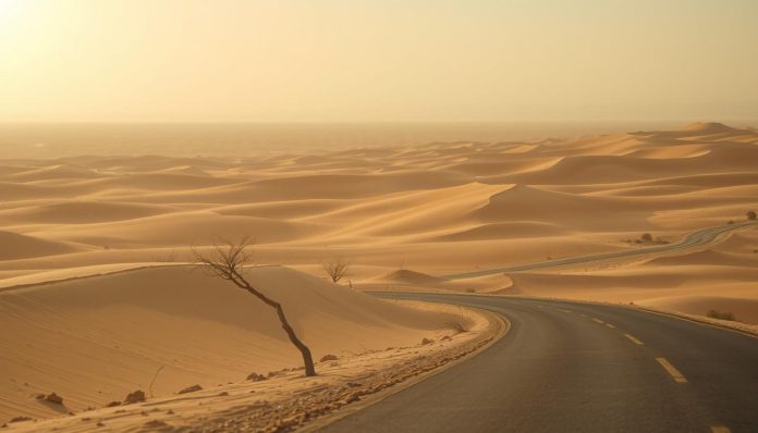 المسافة بين النعيرية والجبيل