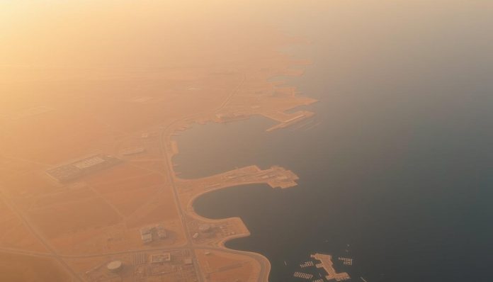 المسافة بين رأس تنورة والخبر