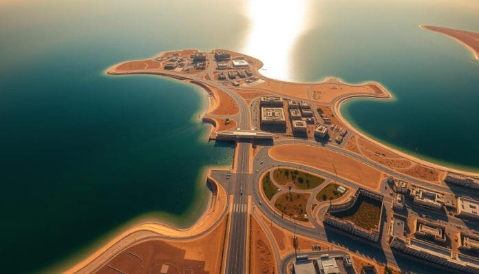 المسافة بين منفذ سلوى والدمام