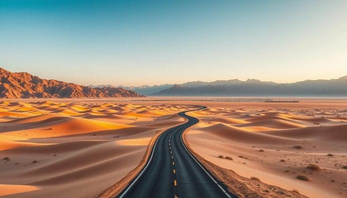 المسافة بين نيوم وتبوك