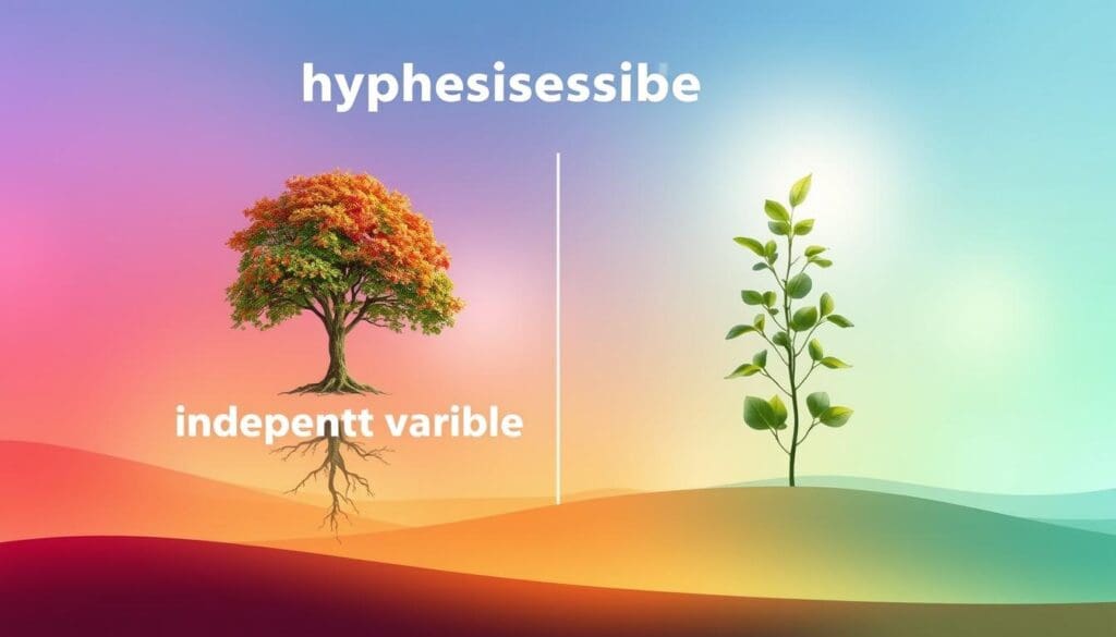 تحديد المتغيرات في الفرضية السببية