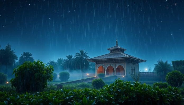 تفسير المطر المنام