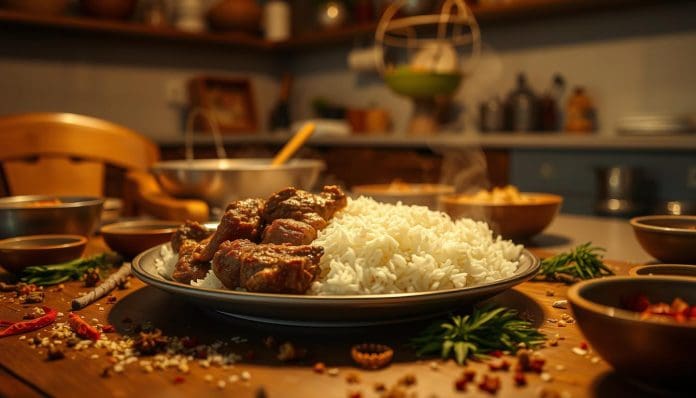 تفسير حلم أكل اللحم المطبوخ والأرز