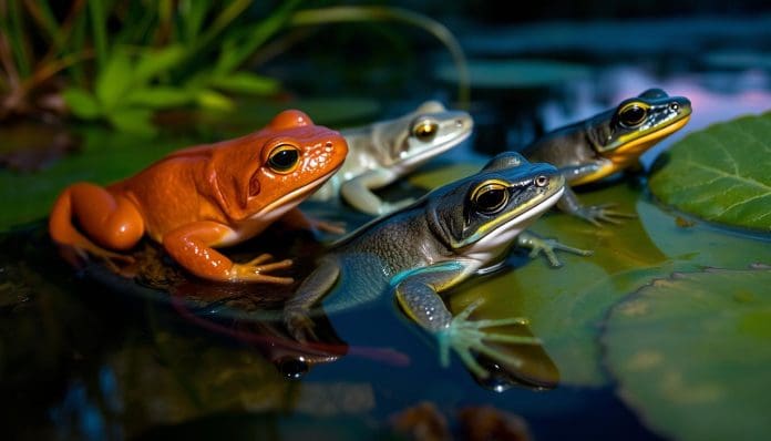 حيوان يعيش في الماء والبر