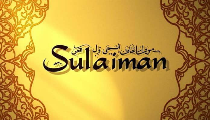 سليمان بالانجليزي