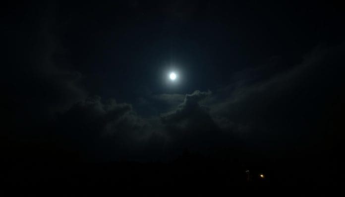 سواد الليل وظلمته