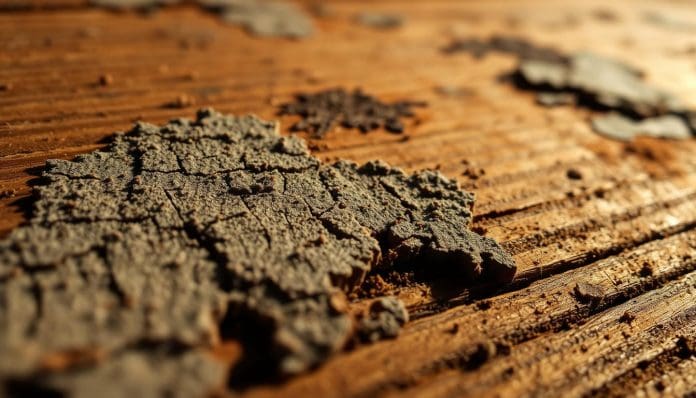 طريقة التخلص من العفن على الخشب