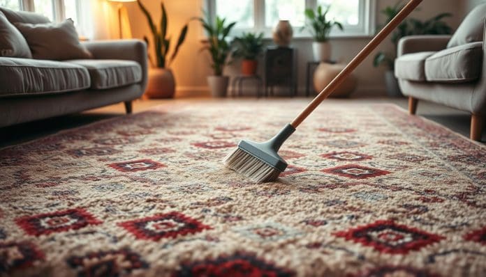 طريقة تنظيف السجاد بدون غسيل