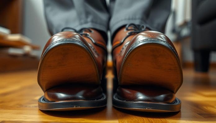 طريقة توسيع الحذاء الضيق