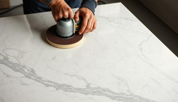 طريقة جلى وتلميع الرخام