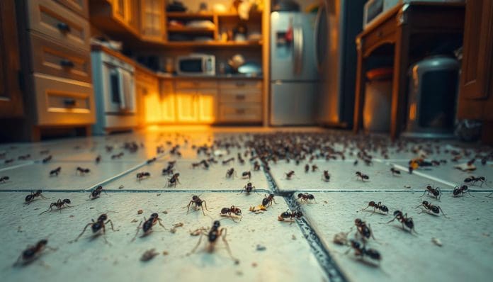 ظهور النمل في البيت بكثرة