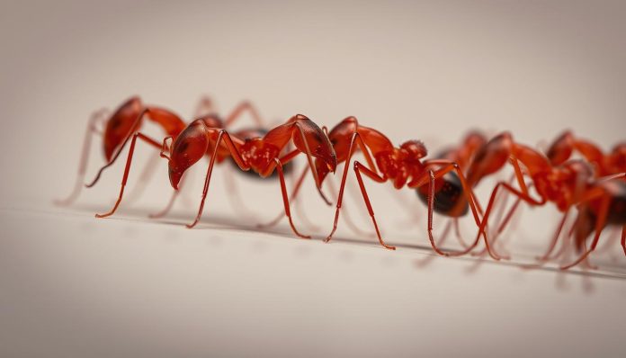 عدد أرجل النمل