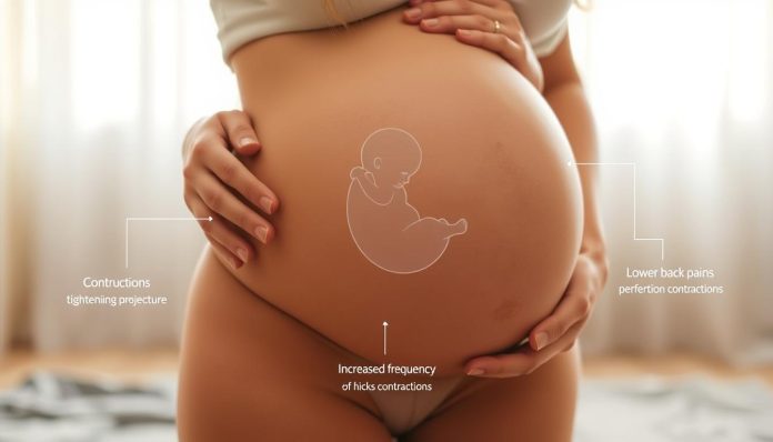 علامات الولادة في الشهر التاسع