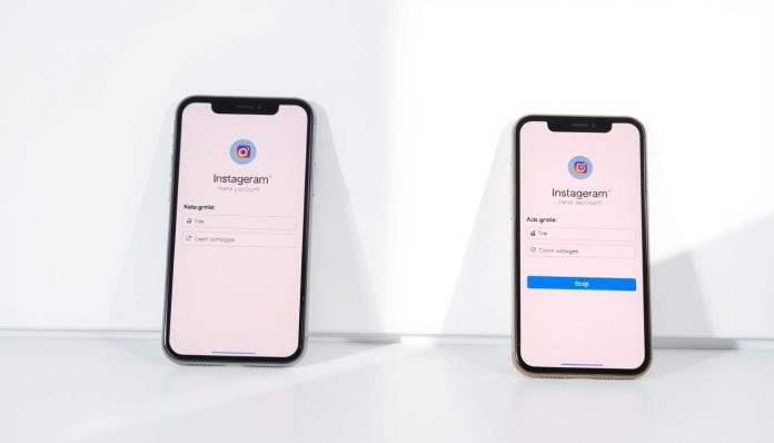 فتح حساب انستقرام جهازين