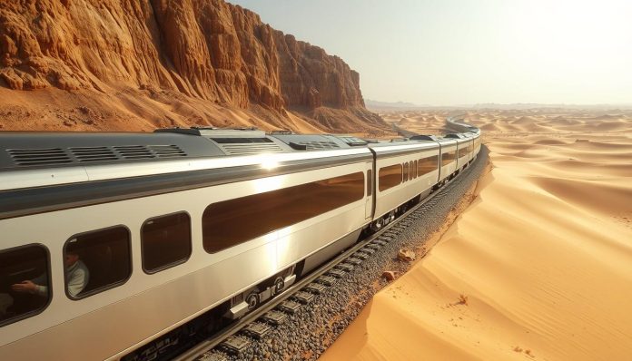 قطار من القصيم إلى المدينة