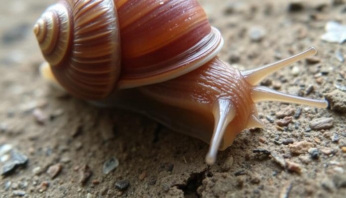 كم رجل للحلزون