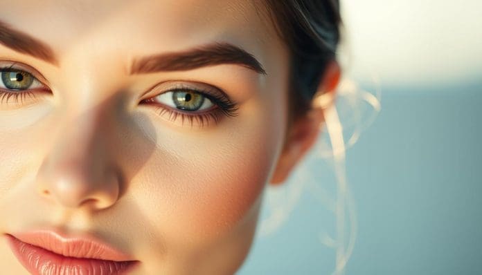 كيف أشقر حواجبي