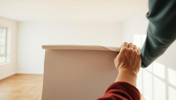 كيفية تنظيف ورق الجدران