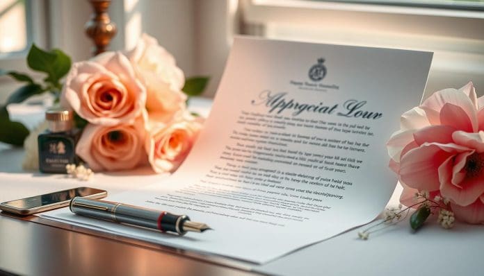 كيفية كتابة رسالة شكر