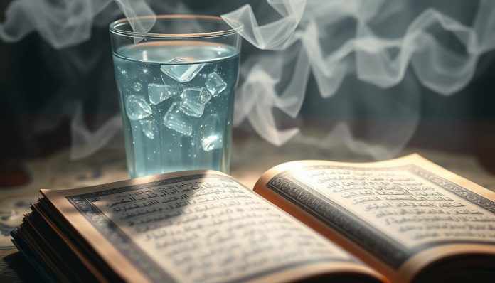 ماذا يحدث للمسحور عند شرب الماء المرقي