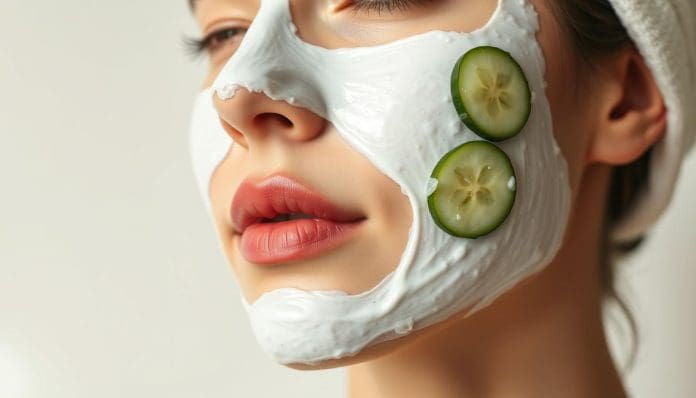 ماسك الزبادي بالخيار