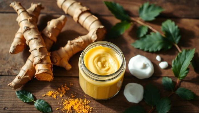 ماسك الكركم والزبادي