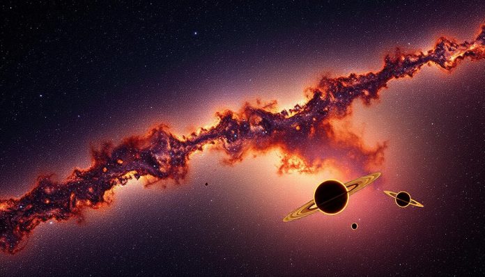 موقع النظام الشمسي