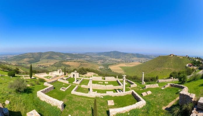 موقع بلدة حطين