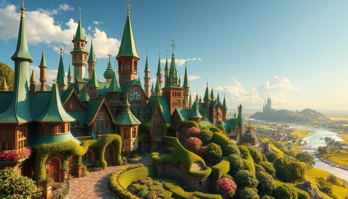 موقع مدينة ساحر أوز